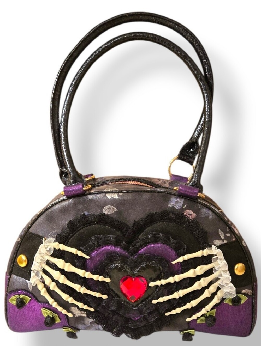IRREGULAR CHOICE Embrace The Darkness Halloween Bag Purse goatse Spread Heart ;)